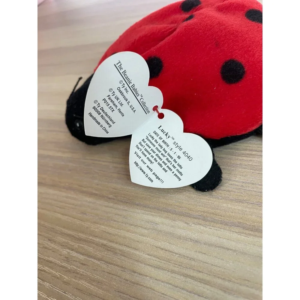 Ty Beanie Baby Lucky Ladybug - Picture 5 of 8